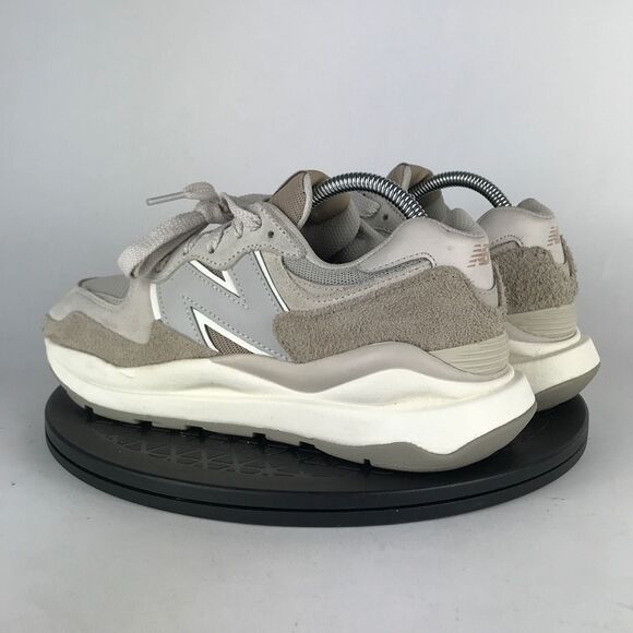 New Balance 57/40 Ivory Brown Moonbeam Suede M5740PSI Men’s Size 8 - Picture 5 of 10